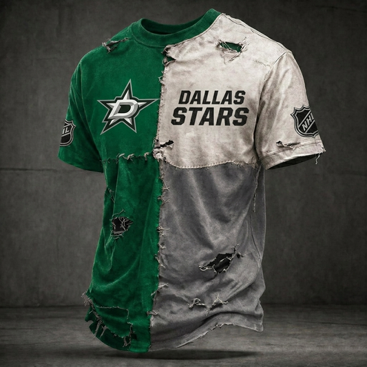 Premium NHL DS Distressed Patchwork T-Shirt V4 NMD CTKT