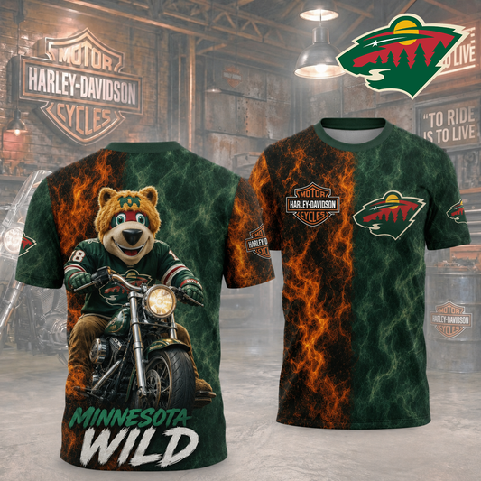Premium NHL MW Harley Davidson Pride T-shirt V8 NMD CTKT