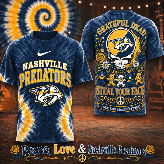 Premium NHL NP Peace Love Greateful T-shirt V6 NMD CTKT