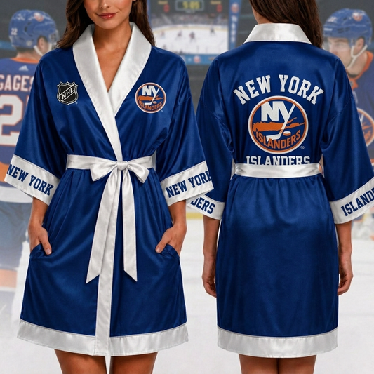 Premium NHL NYI Game Day Bathrobe V1 NMD CTKT