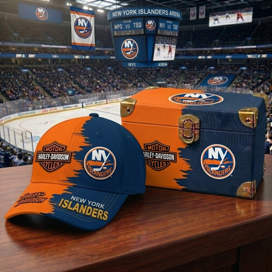 Premium NHL NYI Harley-Davidson Classic Cap V37 NMD CTKT