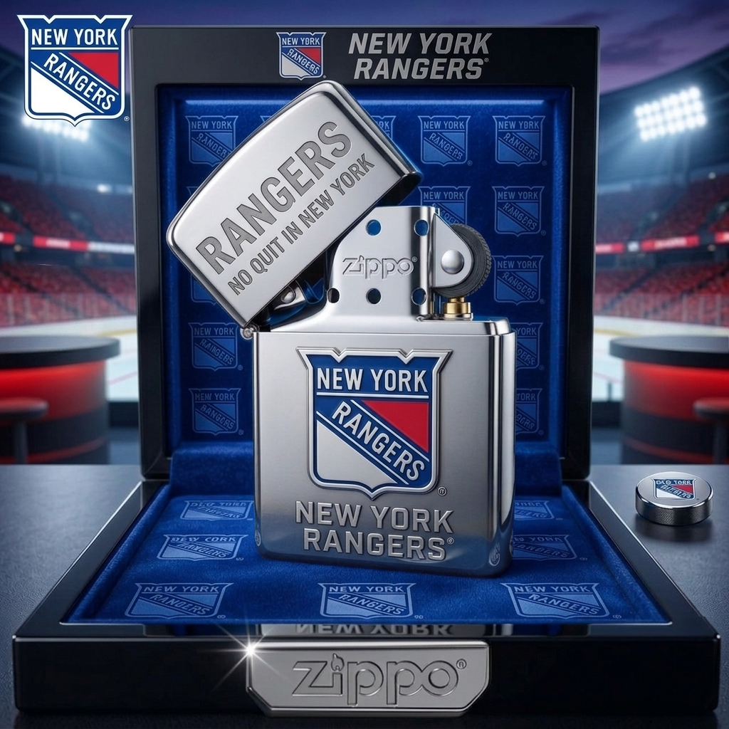 Premium NHL NYR Heritage Lighter Case V1 NMD CTKT