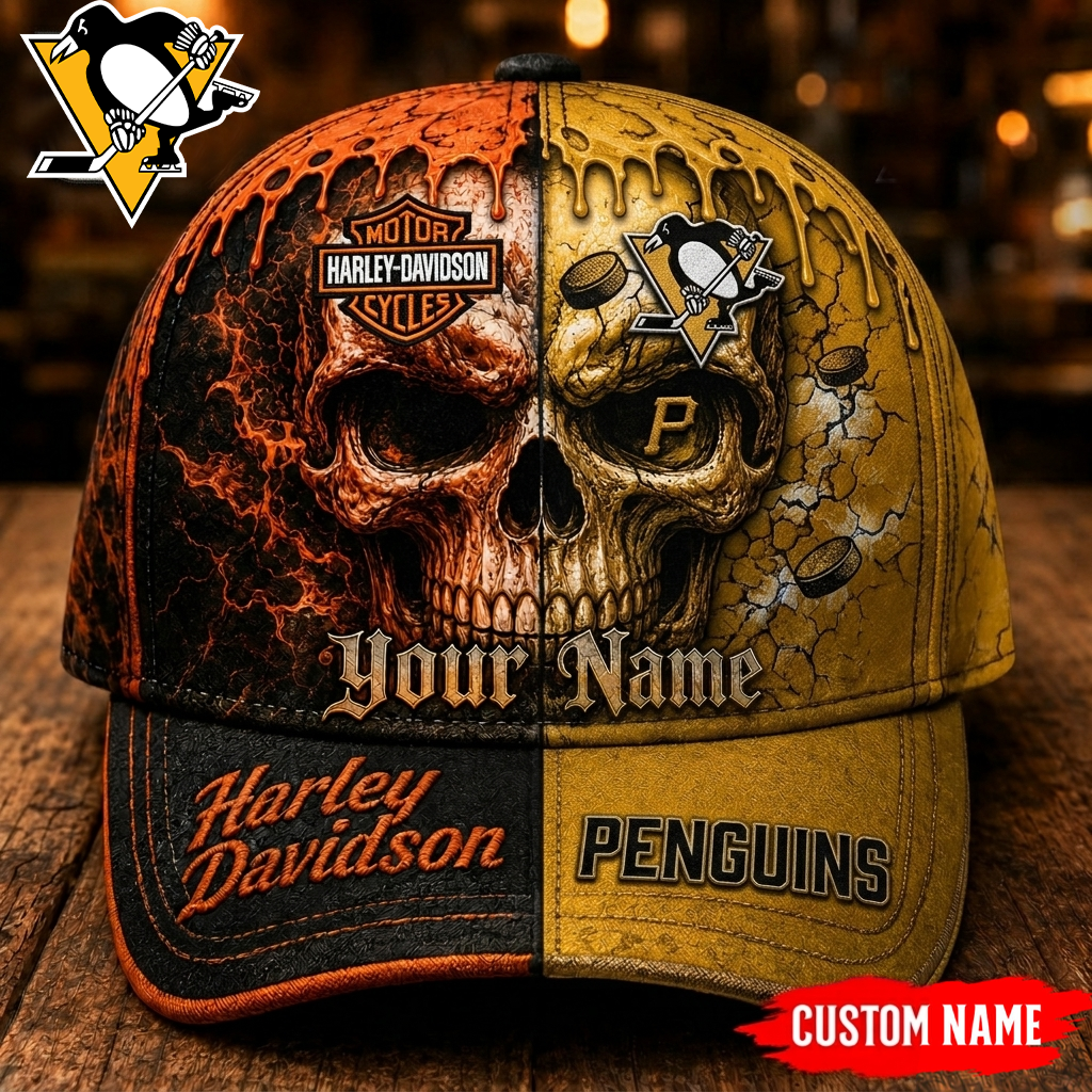 Premium NHL PP Harley Davidson Split Skull Classic Cap V38 NMD CTKT