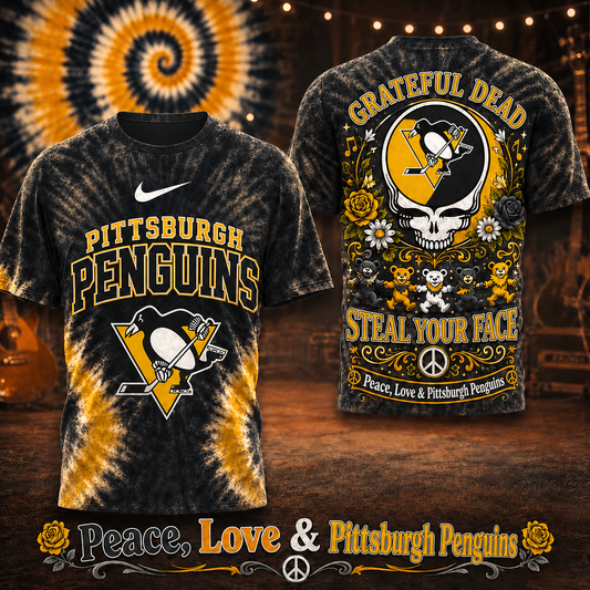 Premium NHL PP Peace Love Greateful T-shirt V6 NMD CTKT