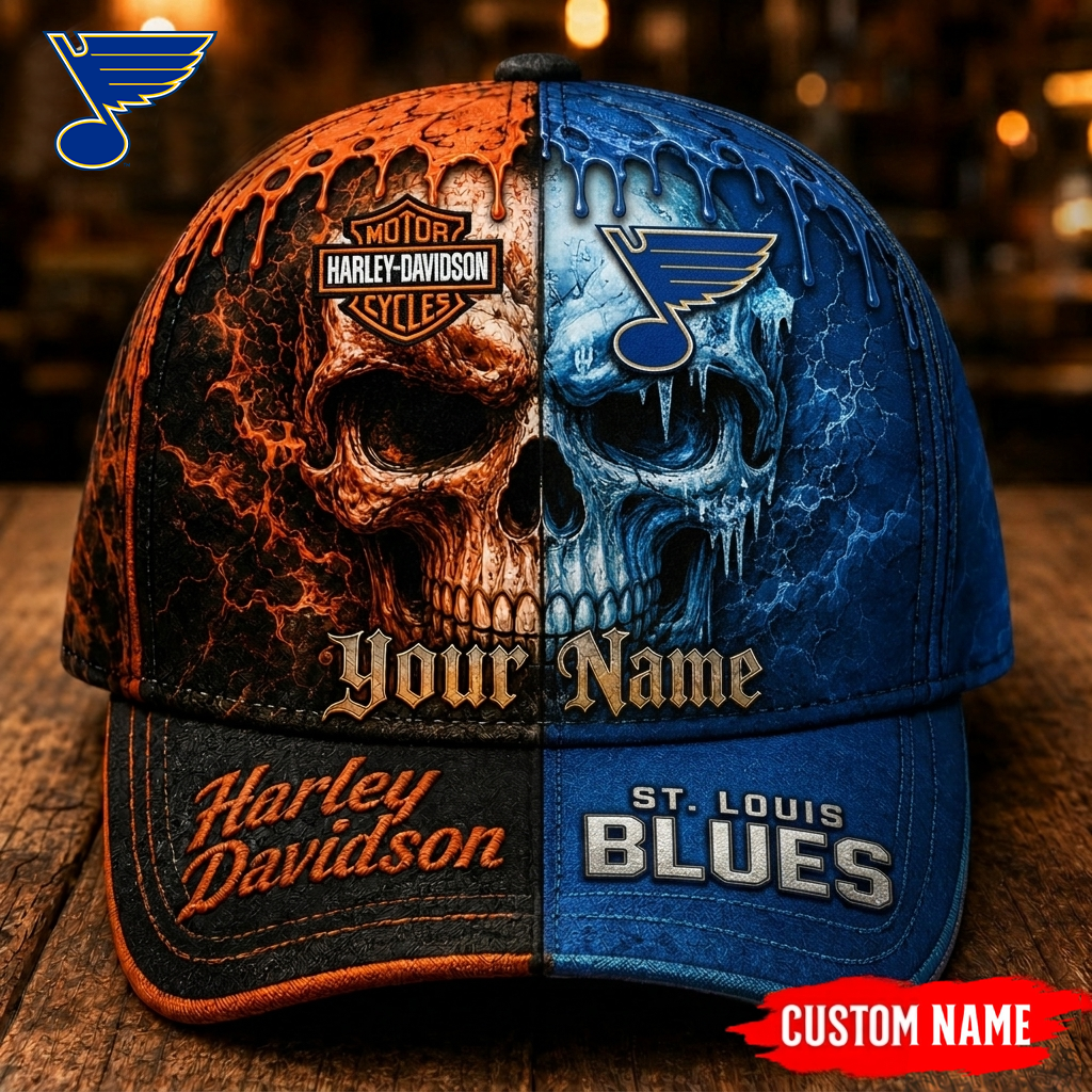 Premium NHL SLB Harley Davidson Split Skull Classic Cap V38 NMD CTKT