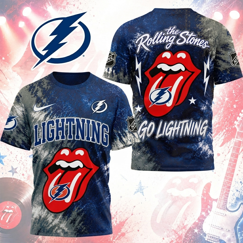Premium NHL TBL x The Rolling Stones T- Shirt V7 NMD CTKT