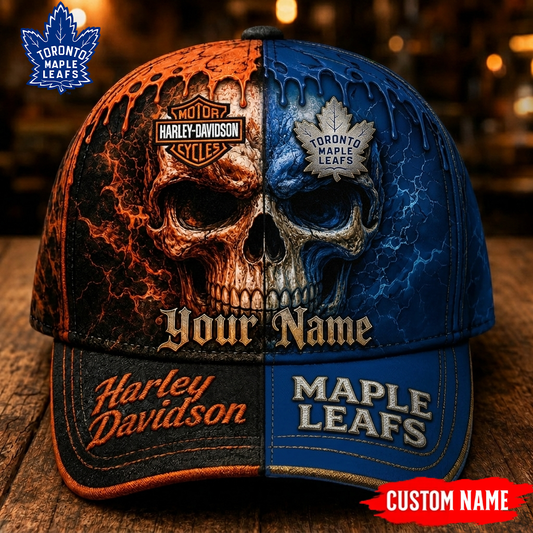 Premium NHL TML Harley Davidson Split Skull Classic Cap V38 NMD CTKT