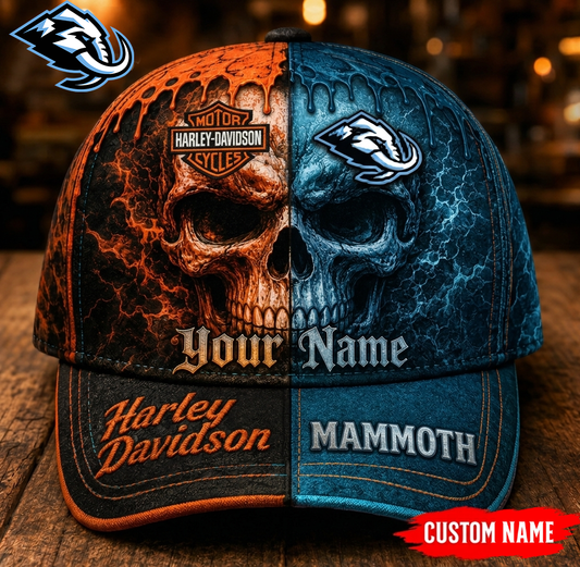 Premium NHL UM Harley Davidson Split Skull Classic Cap V38 NMD CTKT