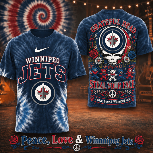Premium NHL WJ Peace Love Greateful T-shirt V6 NMD CTKT