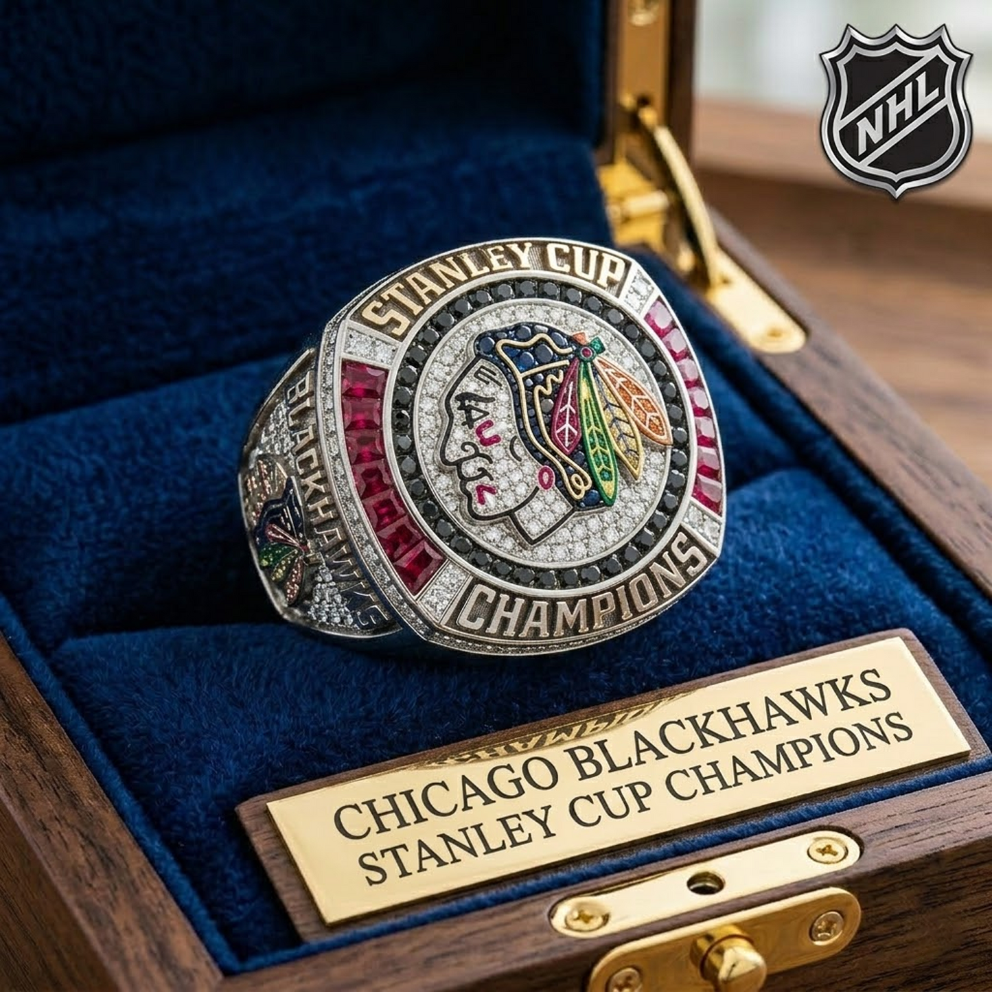 Premium NHL x CHI Ring DATND TANTD 220426