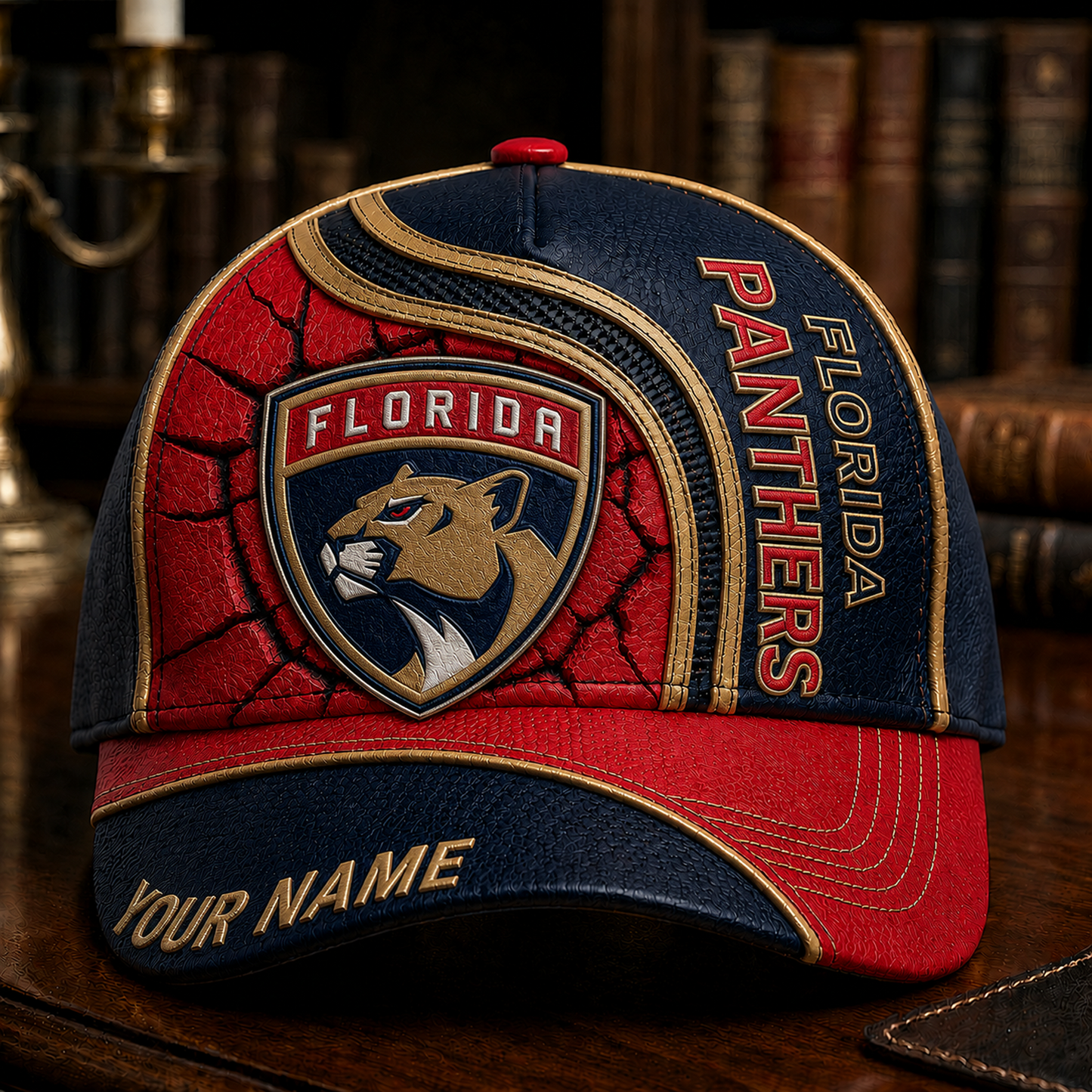 Premium NHL x FLA 3D Cap DATND TANTD 250526