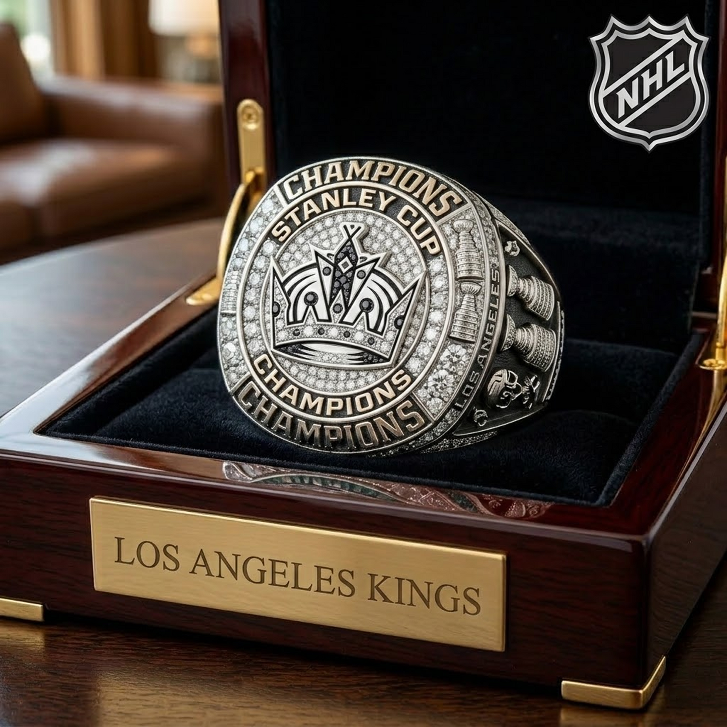 Premium NHL x LAK Ring DATND TANTD 220426