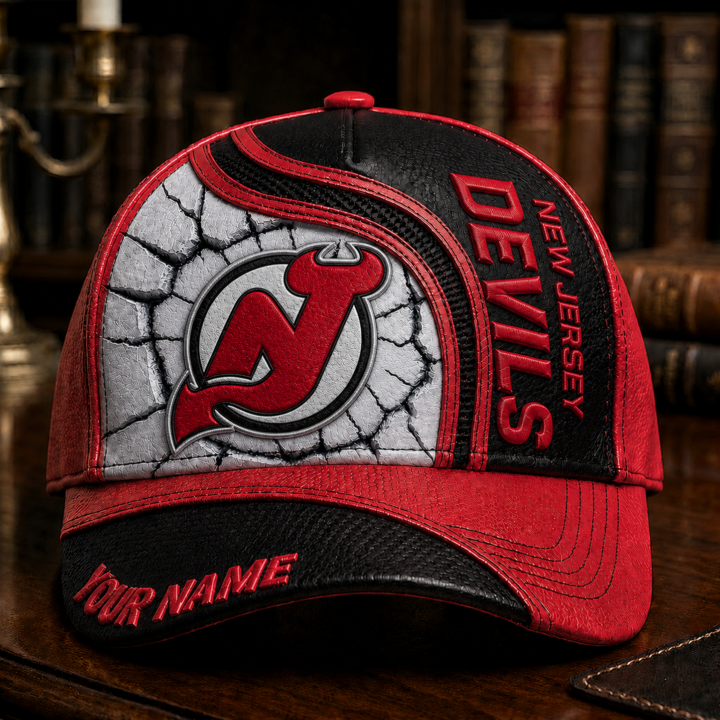 Premium NHL x NJD 3D Cap DATND TANTD 250526