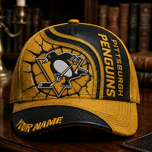 Premium NHL x PIT 3D Cap DATND TANTD 250526