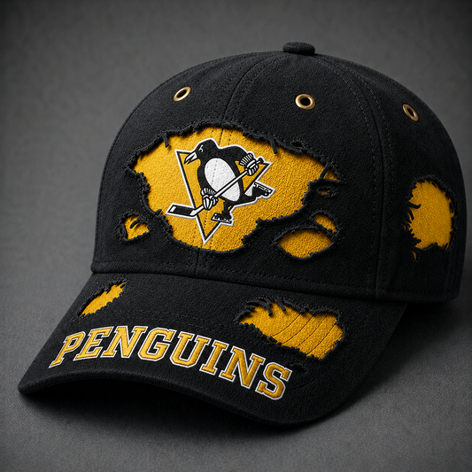 Premium NHL x PIT Scratch Pattern Cap DATND TANTD 260526