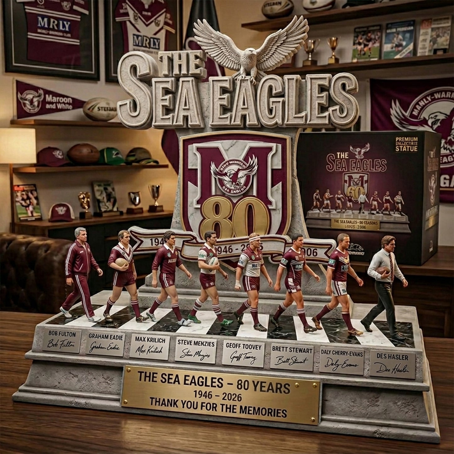 Premium NRL X MWSE Acrylic Plaque LIMITED EDITION NDT NHM 040426