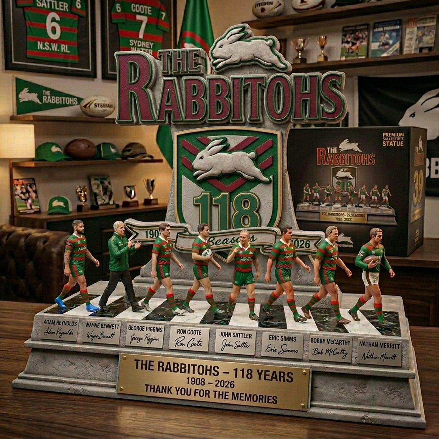 Premium NRL X SSR Acrylic Plaque LIMITED EDITION NDT NHM 040426