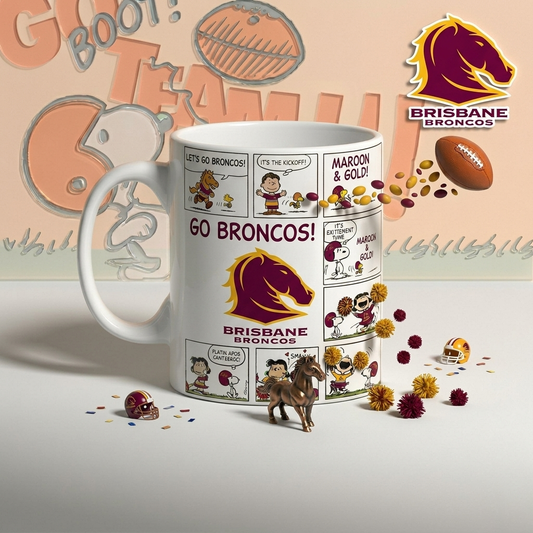 Premium NRL  x BB Peanuts Comic Mug NDT LVH 200426