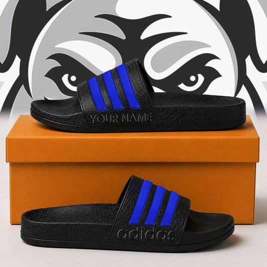 Premium NRL x CBB Adidas Slide Slippers Custom Gifts For Fan - Limited Edition NDT NHM 030626