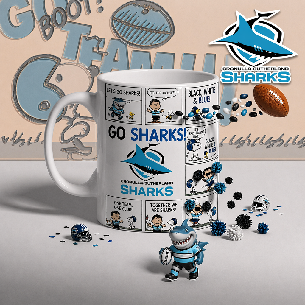 Premium NRL  x CS Peanuts Comic Mug NDT LVH 200426