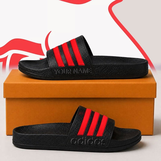 Premium NRL x DOL Adidas Slide Slippers Custom Gifts For Fan - Limited Edition NDT NHM 030626