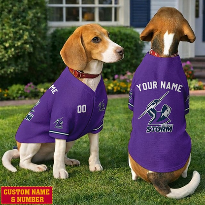 Premium NRL x MS Cute Pet Shirt Custom Name & Number Limited Edition NDT NQK