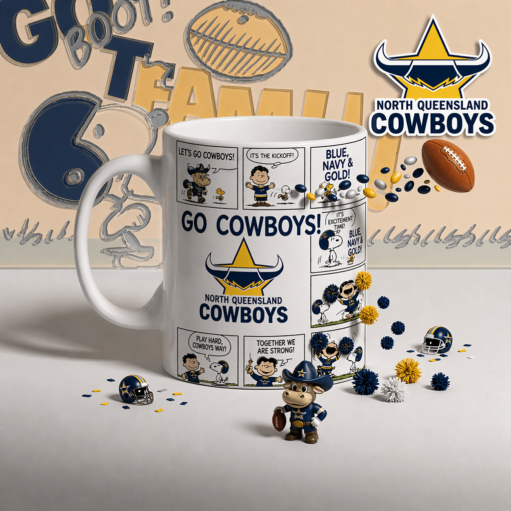 Premium NRL  x NQC Peanuts Comic Mug NDT LVH 200426