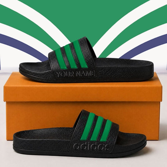 Premium NRL x NZW Adidas Slide Slippers Custom Gifts For Fan - Limited Edition NDT NHM 030626