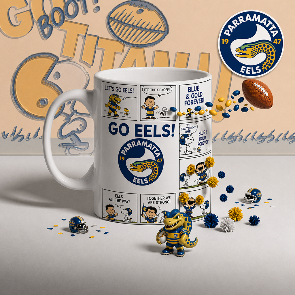 Premium NRL  x PE Peanuts Comic Mug NDT LVH 200426