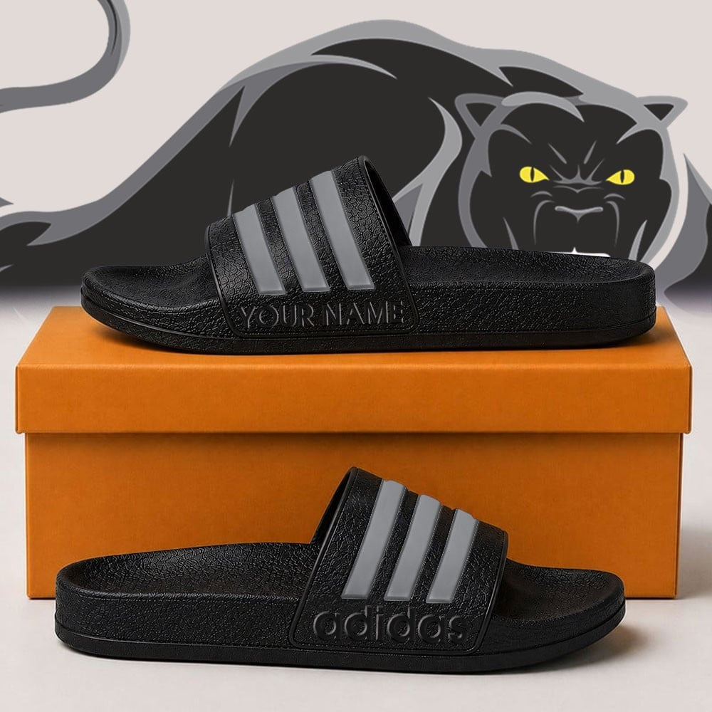Premium NRL x PP Adidas Slide Slippers Custom Gifts For Fan - Limited Edition NDT NHM 030626