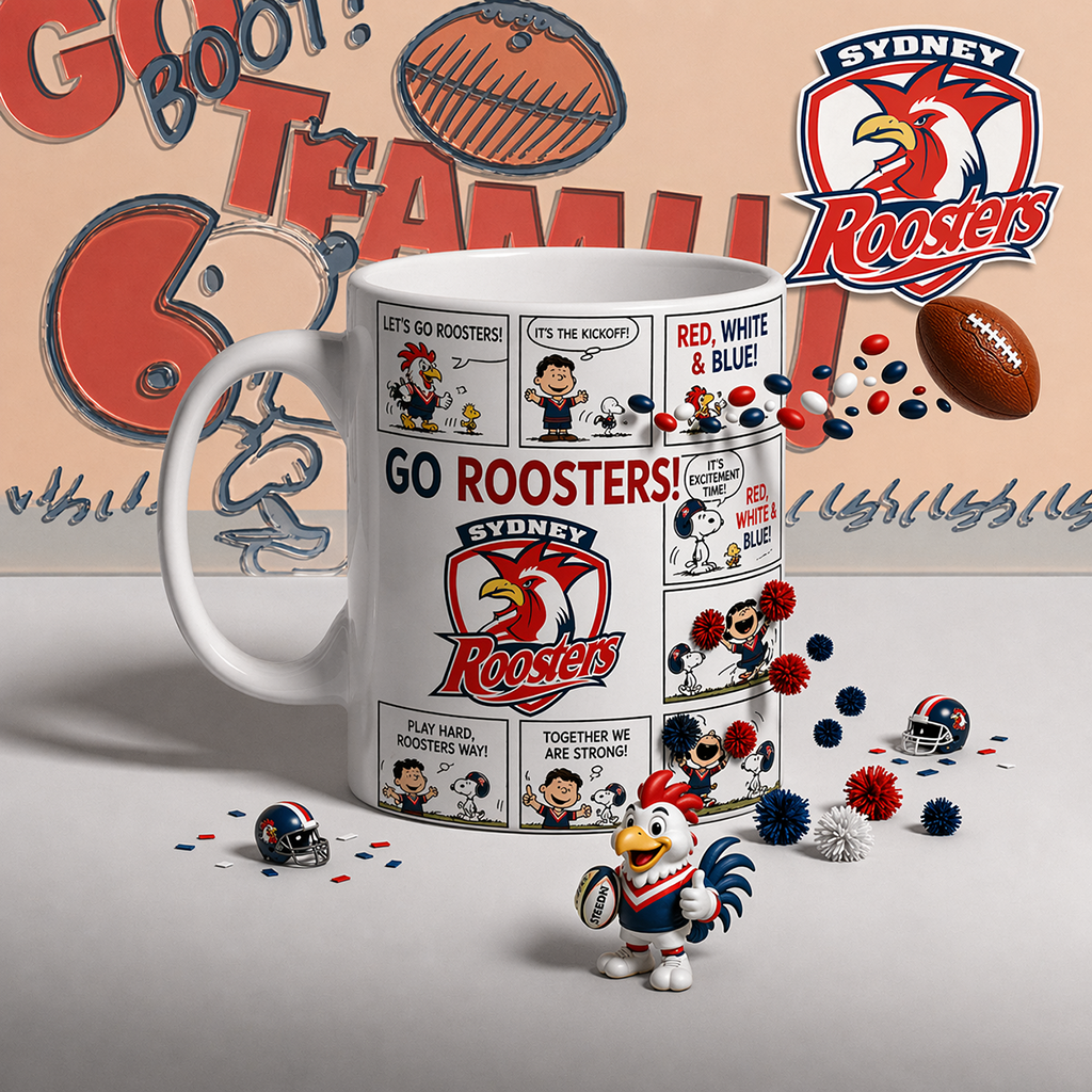 Premium NRL  x SR Peanuts Comic Mug NDT LVH 200426