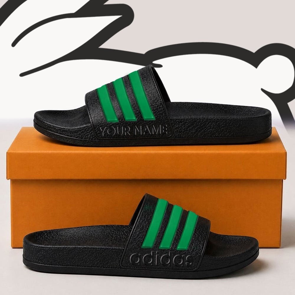 Premium NRL x SSR Adidas Slide Slippers Custom Gifts For Fan - Limited Edition NDT NHM 030626