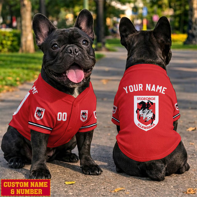 Premium NRL x STG Cute Pet Shirt Custom Name & Number Limited Edition NDT NQK