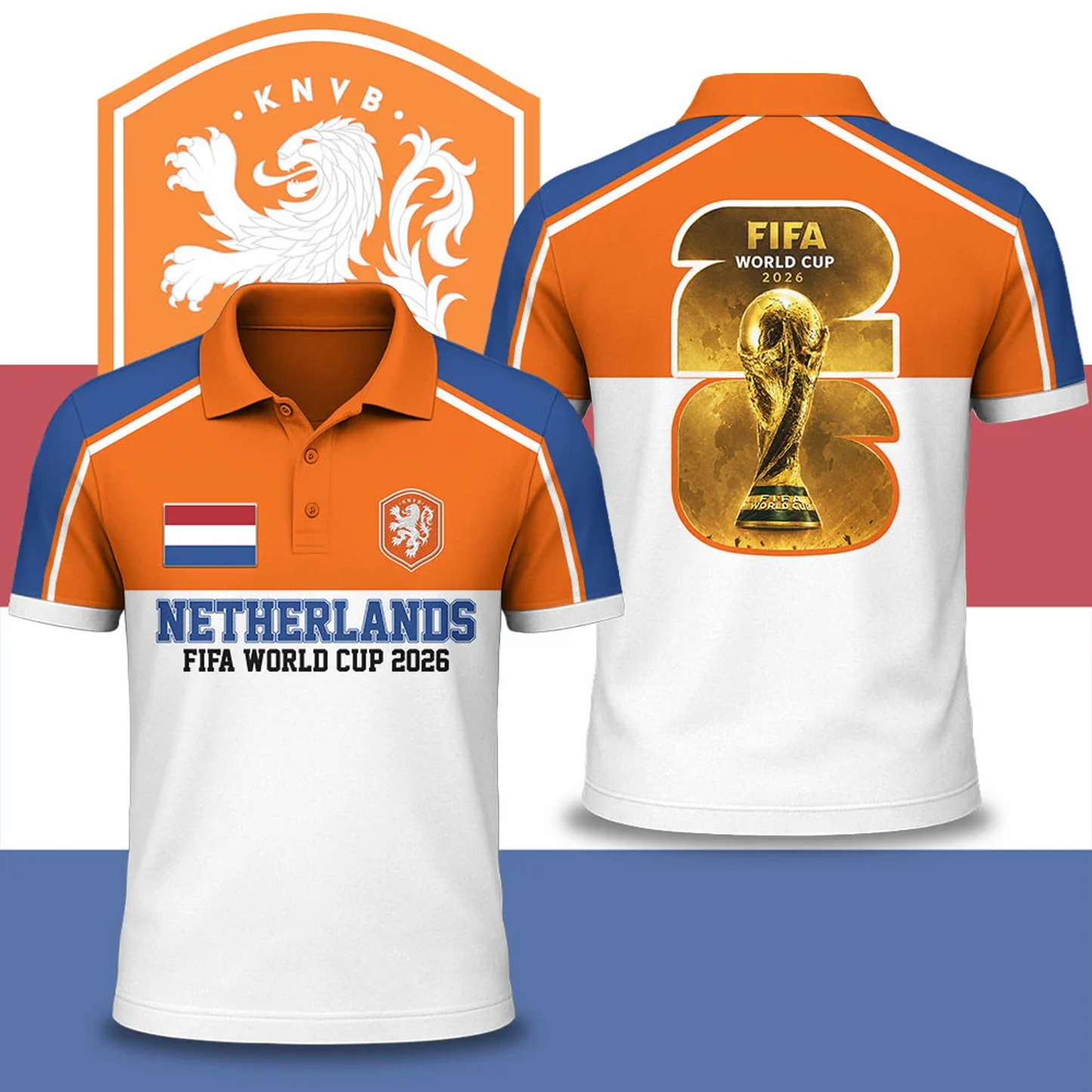 Premium Netherlands WC26 National Pride Edition Polo DATND TANTD 030626
