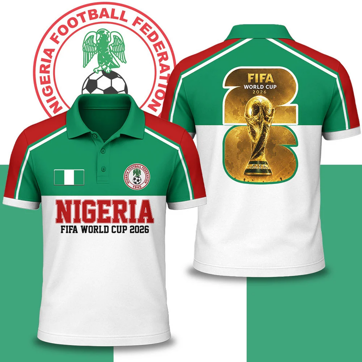 Premium Nigeria WC26 National Pride Edition Polo DATND TANTD 030626
