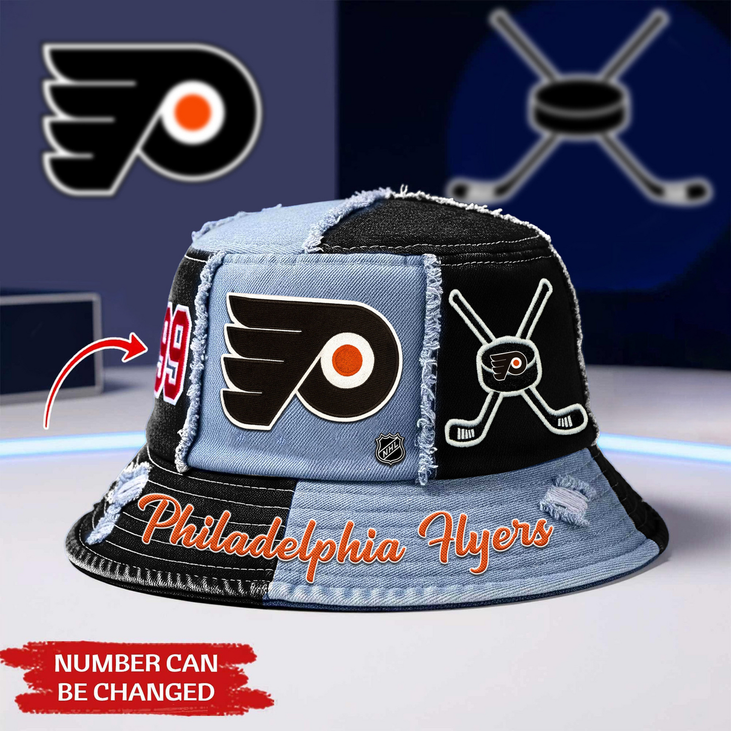 Premium PHI x NHL Bucket Hat DATND TANTD 080526