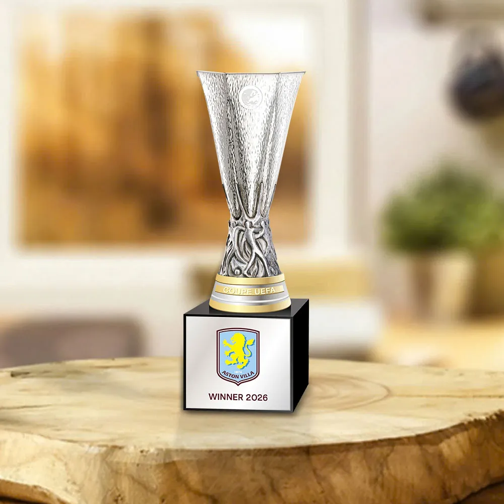 Premium UEL AST Winner  25-26 Shape Acrylic Plaque V1 NMD CTKT