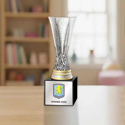 Premium UEL AST Winner  25-26 Shape Acrylic Plaque V1 NMD CTKT