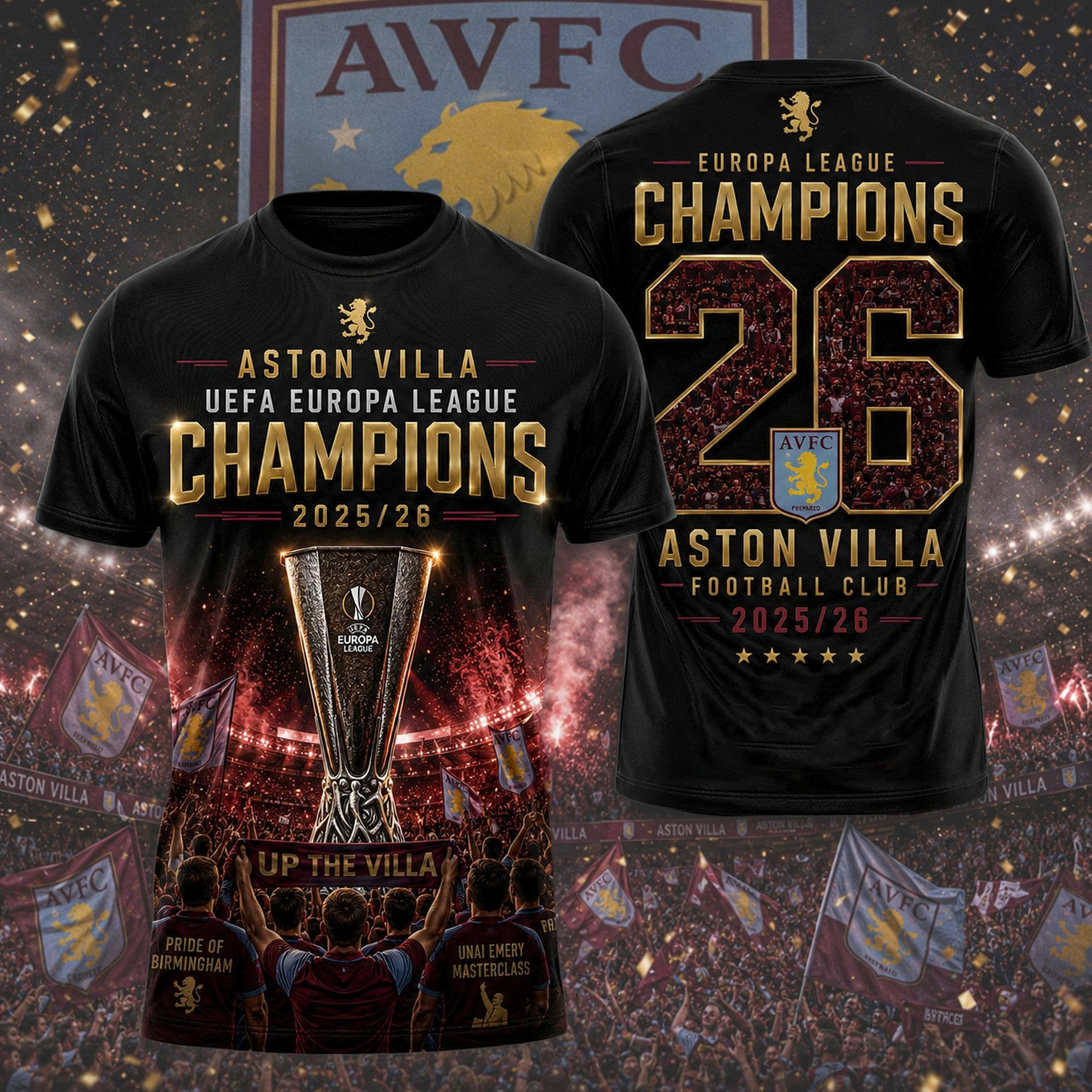 Premium UEL AST Winner  25-26 T-Shirt V21 NMD CTKT