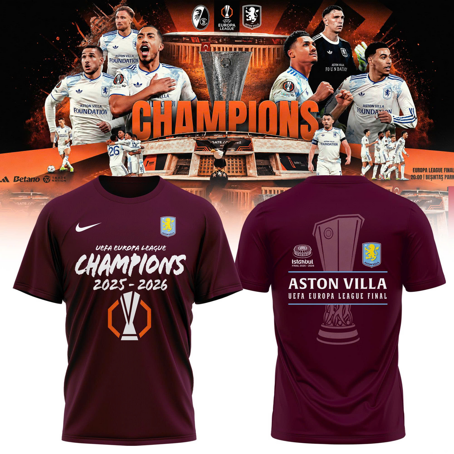 Premium UEL AST Winner  25-26 T-Shirt V30 NMD CTKT
