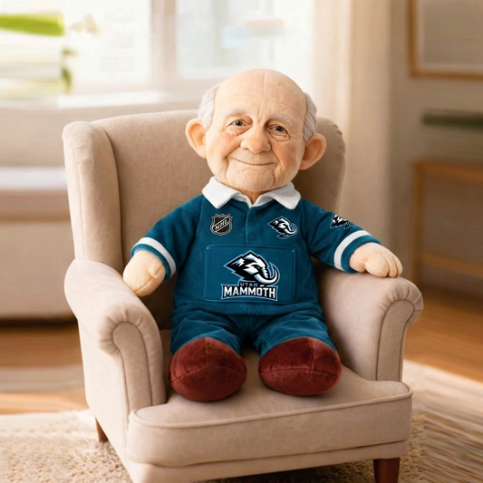 Premium UTAH x NHL Grandpa Plush Mascot DATND TANTD 180426
