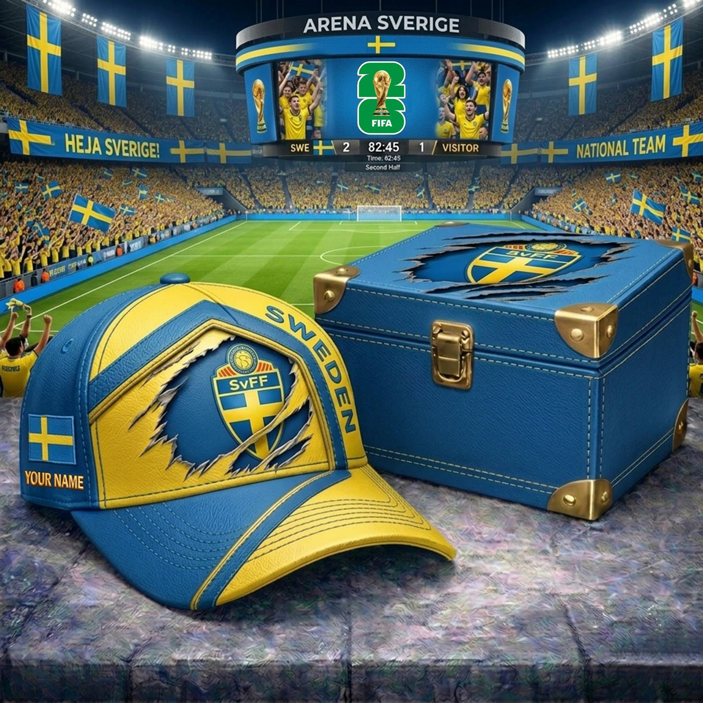 Premium WC26 x SWE CRACK CUSTOME NAME HAT NDT NHM 200526
