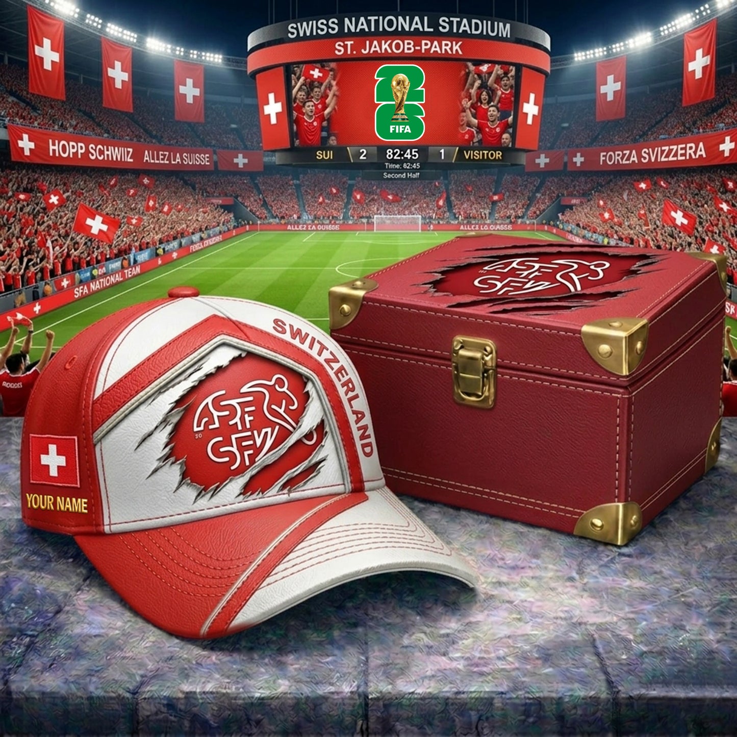 Premium WC26 x SWI CRACK CUSTOME NAME HAT NDT NHM 200526