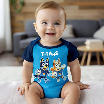 Premium x GCT New Baby Romper Custom Name For Kids NDT LVH