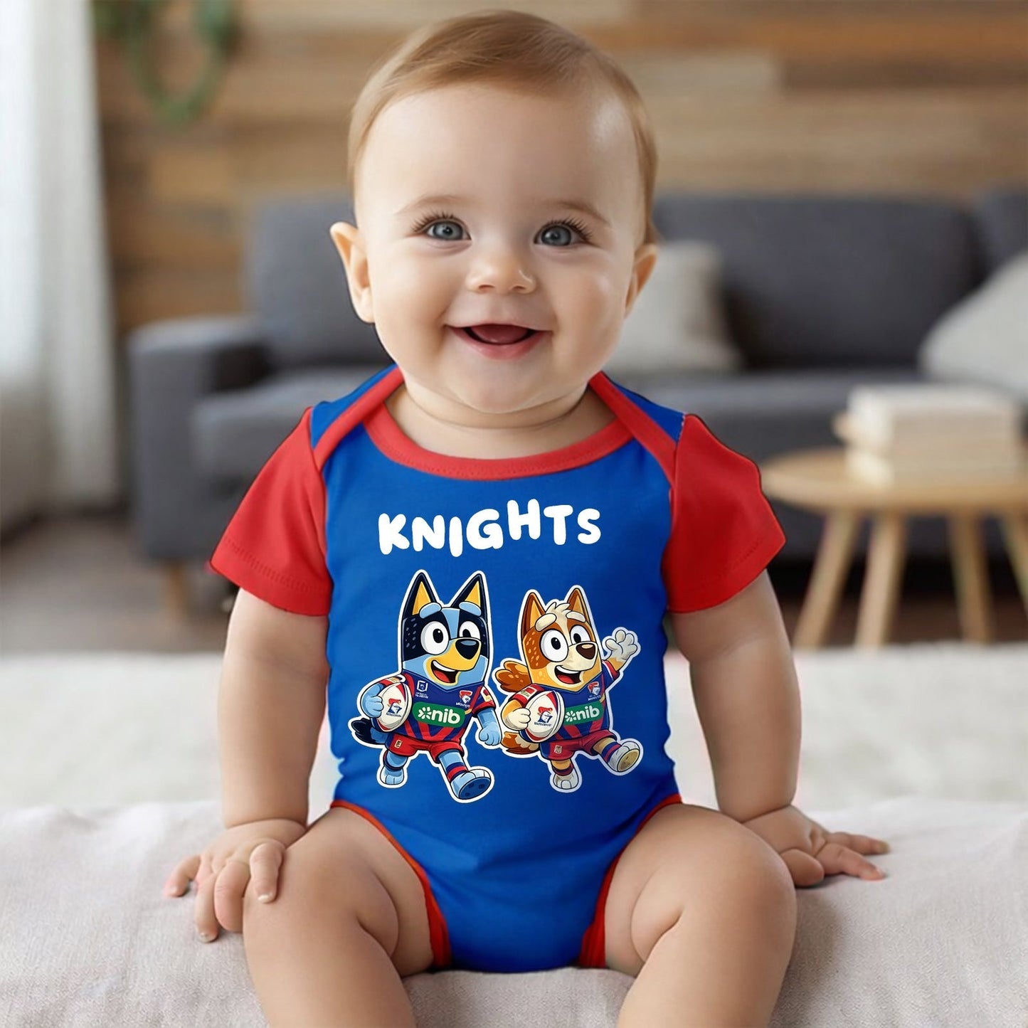 Premium x NK New Baby Romper Custom Name For Kids NDT LVH