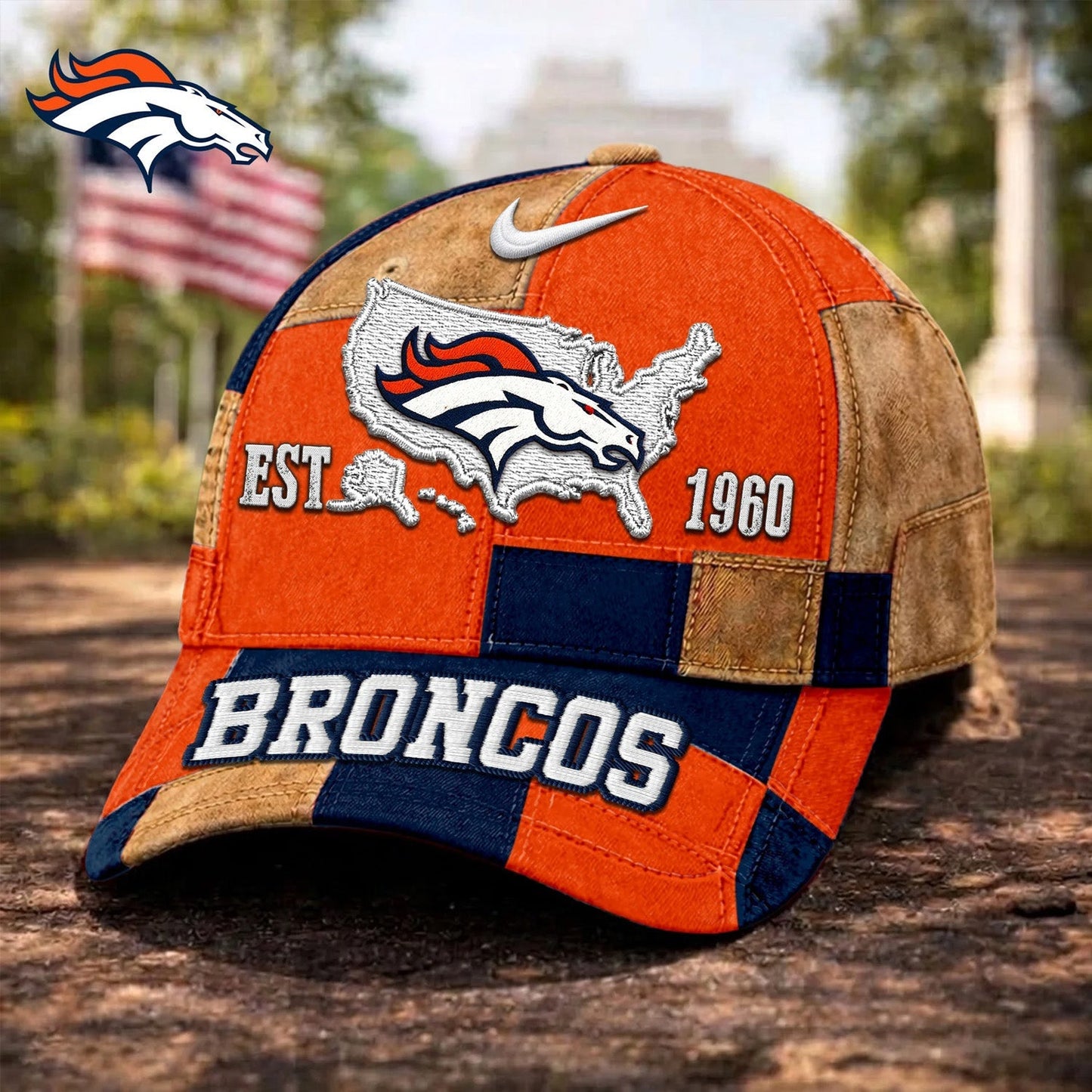 Premium NFL X DEN Heritage Game Day Classic Cap NDT NTN 070326