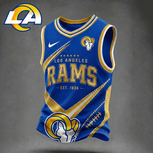 Premium NFL X LAR Game Day V-neck Tank Top Shirt NDT NHM 030626