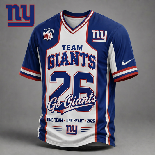 Premium NFL x NYG Team Pride V-Neck Shirt limited editions NDT LVH 010626