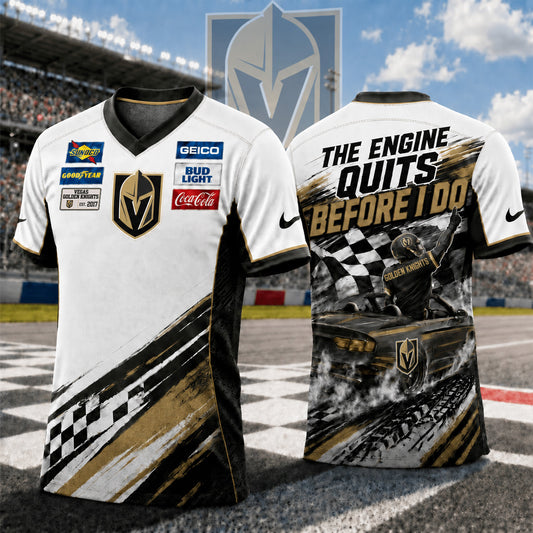 Premium NHL X VGK Speedway NASCAR Fan Jersey Shirt NDT NTN 180526