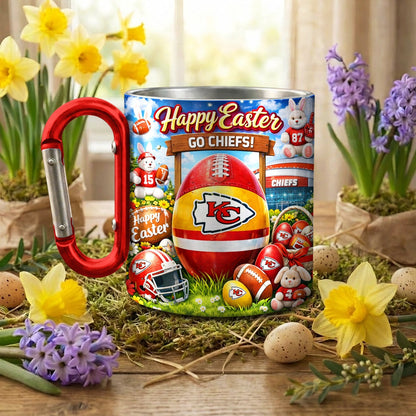 Premium NFL X KCC Festival Of Easter Carabiner Mug Limited Editions NDT NHM 060326